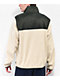 Vans Mammoth Fleece Cream & Green Anorak Jacket - Thumbnail image 2 of 4
