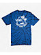 Vans Mini Dual Palm Blue Tie Dye T-Shirt