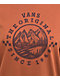 Vans Mountain Circle Oversized Tan T-Shirt - Thumbnail image 2 of 2