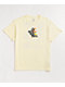 Vans Off The Grid Cream White T-Shirt - Thumbnail image 2 of 4