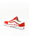 Vans Old School Bolt Red & White Skate Shoes - Thumbnail image 2 of 4