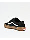 Vans Old Skool Black, White & Gum Skate Shoes - Thumbnail image 2 of 5