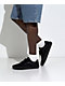 Vans Old Skool Black & Blue Skate Shoes - Thumbnail image 3 of 5