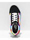 Vans Old Skool Black & Rainbow Tie Dye Skate Shoes