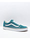 Vans Old Skool Blue Coral & White Skate Shoes