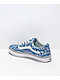 Vans Old Skool ComfyCush Blue Tie Dye Skate Shoes - Thumbnail image 2 of 4