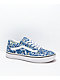 Vans Old Skool ComfyCush Blue Tie Dye Skate Shoes - Thumbnail image 1 of 4