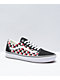 Vans Old Skool ComfyCush Drop V Black, White & Red Checkerboard Skate Shoes - Thumbnail image 1 of 4