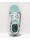Vans Old Skool ComfyCush Floral Aquatic Blue Skate Shoes - Thumbnail image 3 of 4