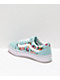 Vans Old Skool ComfyCush Floral Aquatic Blue Skate Shoes - Thumbnail image 2 of 4