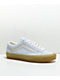 Vans Old Skool Delicate Blue, Marshmallow, & Double Light Gum Skate Shoes - Thumbnail image 1 of 4