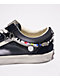 Vans Old Skool Paris Night Distressed Blue Skate Shoes - Thumbnail image 9 of 11