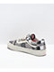 Vans Old Skool Patchwork Floral Black & White Skate Shoes - Thumbnail image 2 of 4