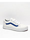 Vans Old Skool Pop Classic White & Blue Skate Shoes - Thumbnail image 1 of 4