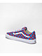 Vans Old Skool Red & Blue Checkered Skate Shoes - Thumbnail image 2 of 4