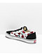 Vans Old Skool Red Roses Black, White & Red Skate Shoes