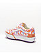 Vans Old Skool Stacked UV Peace Orange & White Platform Shoes - Thumbnail image 2 of 4