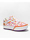 Vans Old Skool Stacked UV Peace Orange & White Platform Shoes - Thumbnail image 1 of 4