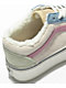 Vans Old Skool Stackform Blue & Pink Sherpa Platform Shoes