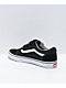 Vans Old Skool V zapatos de skate blancos y negros 