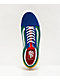 Vans Old Skool Yacht Club zapatos de skate azules, verdes, amarillos y rojos