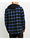 Vans Parkway II Black-True & Blue Hooded Flannel Shirt - Thumbnail image 2 of 3