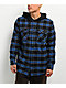 Vans Parkway II Black-True & Blue Hooded Flannel Shirt - Thumbnail image 1 of 3