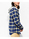 Vans Parkway II Blue Depths & Winter Pear Hooded Flannel Shirt - Thumbnail image 3 of 4