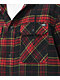 Vans Parkway II Pomegranate & Black Hooded Flannel Shirt