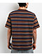Vans Pismo Stripe Brown & Blue Knit Boxy T-Shirt - Thumbnail image 2 of 4