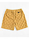 Vans Range Checkered Corduroy Tan Skate Shorts - Thumbnail image 5 of 6