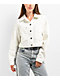 Vans Raynes White Crop Trucker Jacket - Thumbnail image 4 of 5