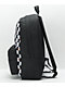 Vans Realm Bee Checkered Black & White Backpack