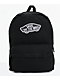 Vans Realm Black Backpack - Thumbnail image 1 of 10