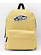 Vans Realm Raffia Yellow Backpack  - Thumbnail image 1 of 5