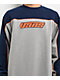 Vans Retro V Loose Dress Blues & Cement Heather Crewneck Sweatshirt - Thumbnail image 5 of 5