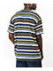 Vans Sable Green, Blue & Yellow Stripe T-Shirt - Thumbnail image 2 of 3