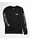 Vans Safety Pinz Black Long Sleeve T-Shirt