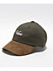 Vans Script Jockey Olive & Brown Strapback Hat - Thumbnail image 1 of 3