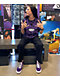 Vans Sk8-Hi Acai Pig Suede Skate Shoes - Thumbnail image 3 of 3
