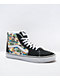 Vans Sk8-Hi Aloha Black & White Skate Shoes - Thumbnail image 1 of 3