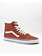 Vans Sk8-Hi Color Theory Burnt Ochre Skate Shoes - Thumbnail image 1 of 4