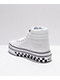 Vans Sk8-Hi ComfyCush Super White Platform Shoes - Thumbnail image 2 of 3