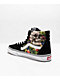 Vans Sk8-Hi Fruit Skull Black & White Skate Shoes - Thumbnail image 2 of 4