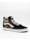 Vans Sk8-Hi Fruit Skull Black & White Skate Shoes - Thumbnail image 1 of 4
