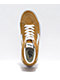 Vans Sk8-Hi Golden Brown & White Skate Shoes