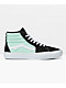 Vans Sk8-Hi Mint, Black & White Skate Shoes