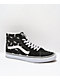 Vans Sk8-Hi Print Black & White Skate Shoes - Thumbnail image 1 of 5