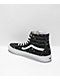 Vans Sk8-Hi Stars Black & White Tapered Skate Shoes - Thumbnail image 2 of 4