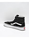 Vans Sk8-Hi Tapered Black & White Canvas Skate Shoes - Thumbnail image 2 of 4